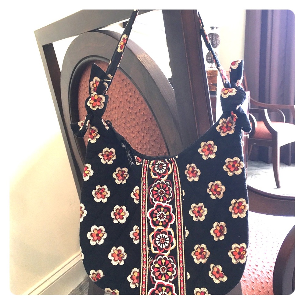 Retired black and red Vera Bradley purse